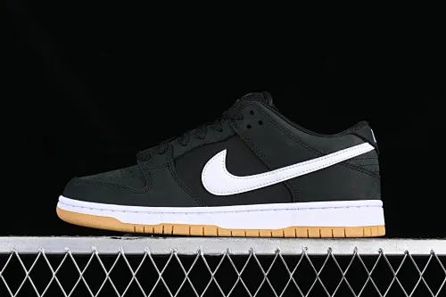 All Categories Nk SB Dunk Series Nk SB Dunk Low Low-top sneakers Nk SB Dunk Low "Black Gum" Raw rubber black and white SB low-top casual sneakers CD2563-006